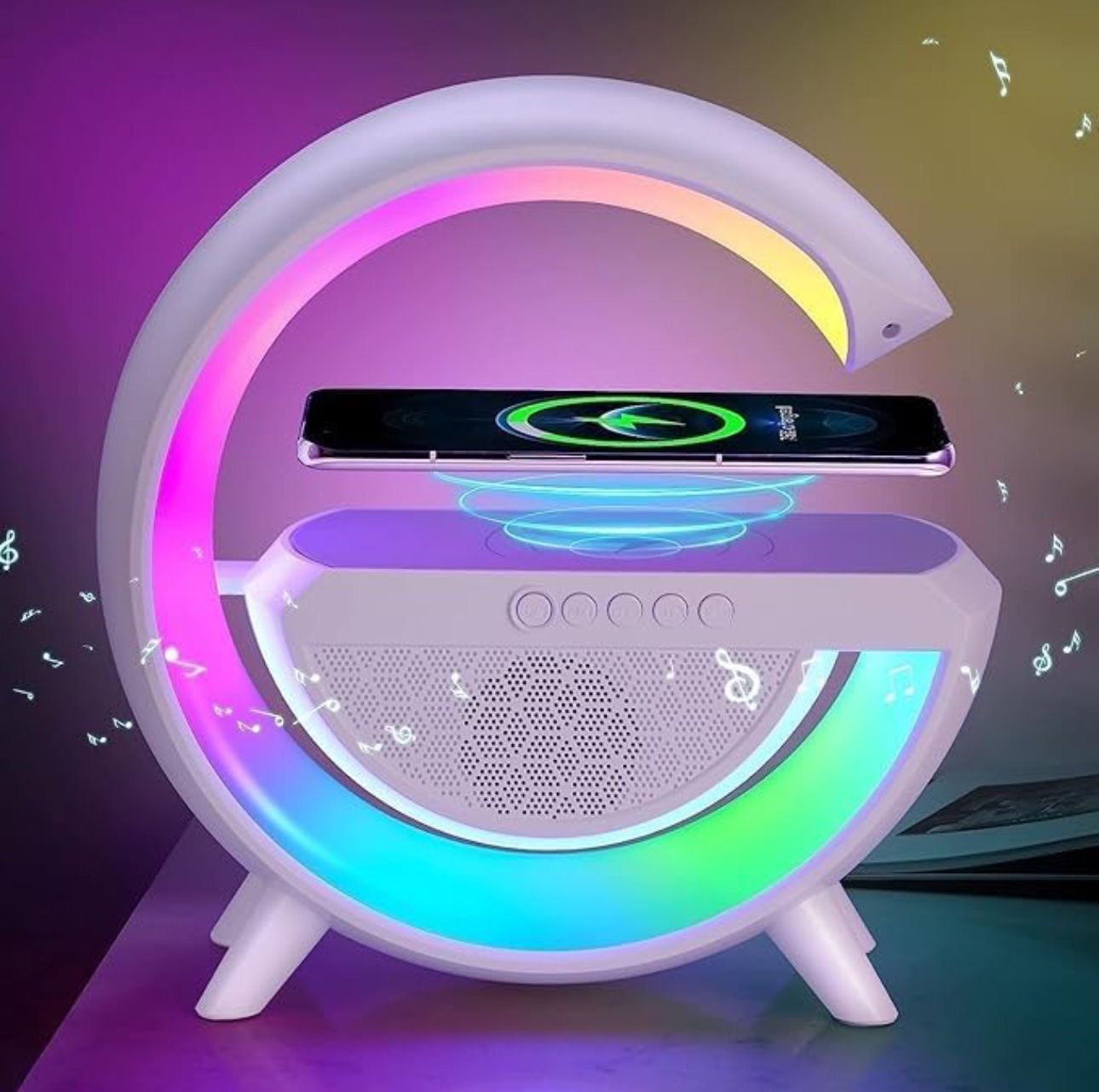 Led G shape Bluetooth speaker